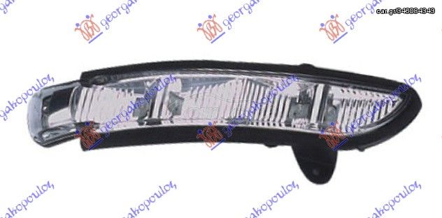 ΦΛΑΣ ΠΛΑΙΝΟ ΚΑΘΡΕΦΤΗ -09 LED - MERCEDES S CLASS (W221),2005-2013