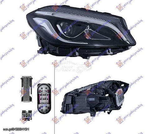 ΦΑΝΟΣ ΕΜΠΡΟΣ FULL LED (HELLA) - MERCEDES A CLASS (W176),2012-2015