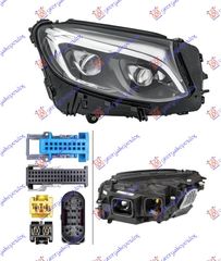 ΦΑΝΟΣ ΕΜΠΡΟΣ FULL LED ΕΞΥΠΝΟ (E) (HELLA) - MERCEDES GLC (X253/C253) SUV/COUPE,2015-2020