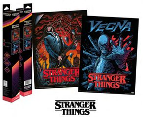 STRANGER THINGS - Vecna & Eddie - 2 Posters 52 x 38cm Set