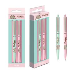 PUSHEEN - Botanical - Set of 2 Pen