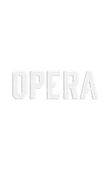 OPERA Vinyl Die-Cut Sticker 5 Pk - Λευκό