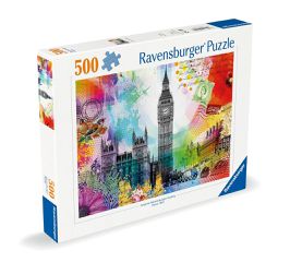 Ravensburger - Puzzle London Postcard 500p (12000309) / Toys