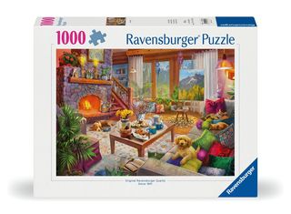 Ravensburger - Puzzle Cozy Cabin 1000p (12000293) / Toys