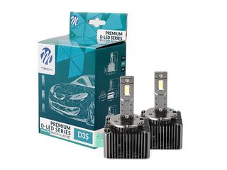 Λάμπες Led D3S M-tech Canbus 42W 6000K 8400lm 2 Τεμάχια