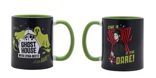 BEETLEJUICE - Black - Ghost House - Inner Colored Mug