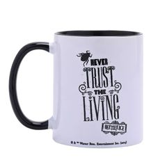 BEETLEJUICE - Black - Strange - Inner Colored Mug-thumb-2