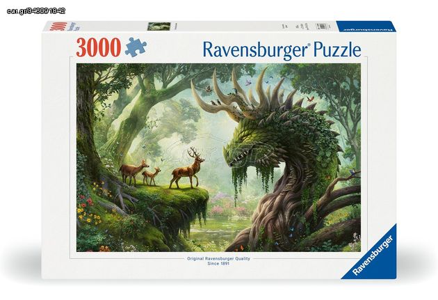 Ravensburger - Puzzle The Forest Dragon awakes 3000p (12000808) / Toys