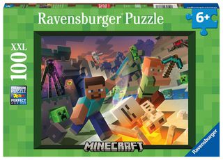 Puzzle - Monster Minecraft (100 XXL Pieces) (PEG3333) / Toys