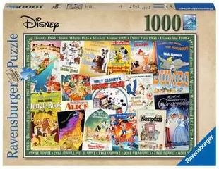 Ravensburger - Puzzle - Disney Vintage Movie Post.1000p (12000689) / Toys