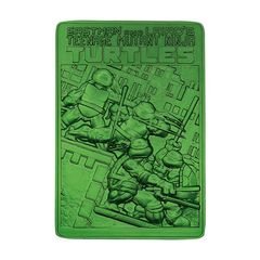 Teenage Mutant Ninja Turtles Limited Edition 40th Anniversary Green Ingot / Fan Shop and Merchandise