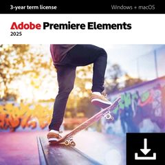 Adobe Premiere Elements 2025 for Windows/MAC - 3 Years - Multilingual - Ηλεκτρονική Άδεια