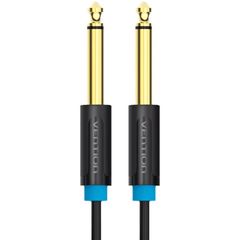 VENTION 6.5mm Male to Male Audio Cable 2M Black (BAABH) (VENBAABH)