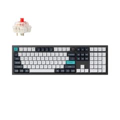 Keychron Q6 Max (Q6M-M1) QMK/VIA Wireless Custom Mechanical Keyboard-Red Switch 100%25 US Layout