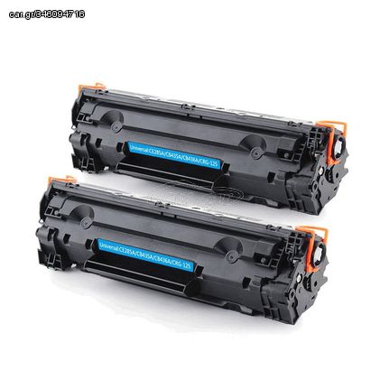 Toner HP CANON  Συμβατό NEW Chip CE285A/CB436A/CB435A/CE278A Σελίδες:2000 Black για Laserjet Pro-P1100, P1102, M1132