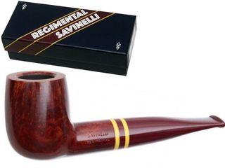 SAVINELLI REGIMENTAL 101 SMOOTH 9mm BURGUNDY πίπα καπνού ίσια P368LBX9