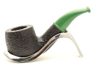 SAVINELLI MINI 601 RUSTIC GREEN 9mm πίπα καπνού κυρτή P364ZNRV9