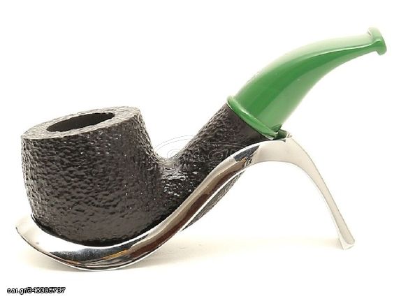 SAVINELLI MINI 601 RUSTIC GREEN 9mm πίπα καπνού κυρτή P364ZNRV9