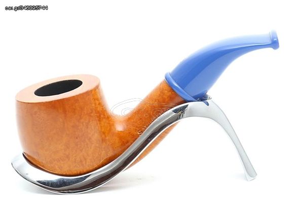 SAVINELLI MINI 601 SMOOTH BLUE 9mm πίπα καπνού κυρτή P364LNAB9