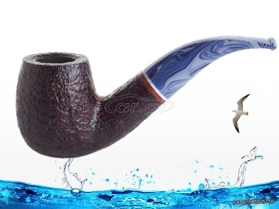 SAVINELLI OCEANO 616 KS RUSTIC DARK BROWN 9mm πίπα καπνού κυρτή - P350ZMS-9 P350ZMS9