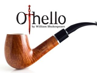 SAVINELLI OTELLO 670 SMOOTH NATURAL 9mm πίπα καπνού κυρτή P352LNA9