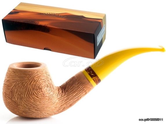 SAVINELLI GHIBLI 645 KS 9mm RUSTIC NATURAL πίπα καπνού κυρτή - P353ZNG-9 P353ZNG9