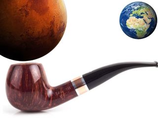 SAVINELLI MARTE 626  BORDEAUX CURVA SMOOTH 9mm πίπα καπνού κυρτή