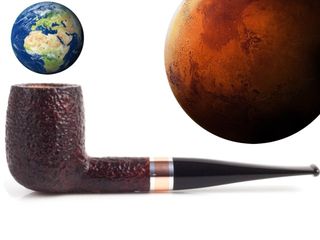 SAVINELLI MARTE MODEL128 RUSTICATA MODEL 9mm πίπα καπνού ίσια