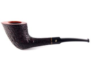 SAVINELLI ROMA MODEL 904 RUSTIC KS 6mm πίπα καπνού ημίκυρτη - P104R*K* P104RK