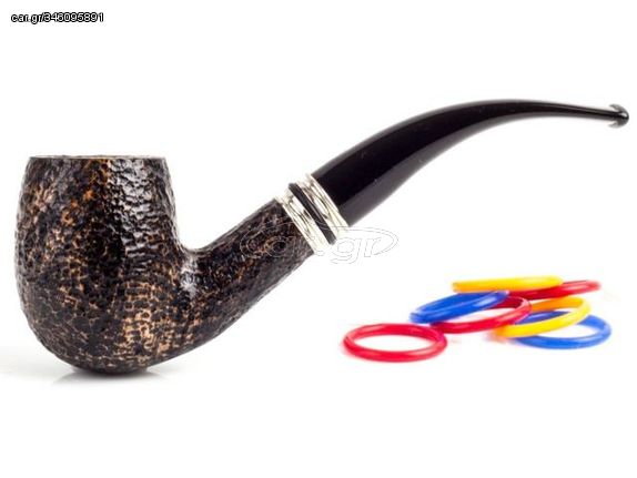 SAVINELLI DESIGUAL 606 RUSTIC (Cod.P325Z) 9mm πίπα καπνού κυρτή