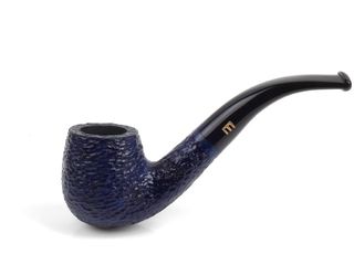 SAVINELLI MINUTO 609 RUSTICATA BLUE (mini) πίπα καπνού κυρτή - P249ZBL* P249ZBL