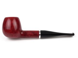 SAVINELLI ARCOBALENO LISCIA ROSSA RED MODEL 207 SMOOTH πίπα καπνού ίσια