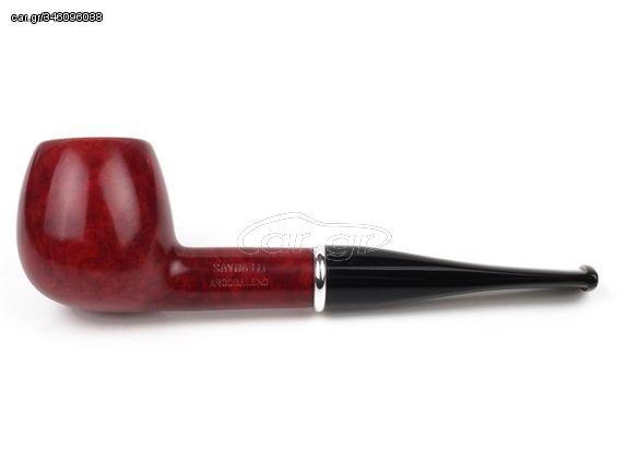 SAVINELLI ARCOBALENO LISCIA ROSSA RED MODEL 207 SMOOTH πίπα καπνού ίσια