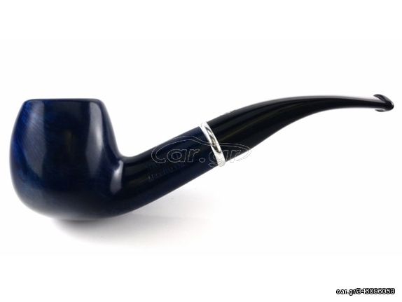 SAVINELLI ARCOBALENO 626 SMOOTH BLUE πίπα καπνού ημίκυρτη - P301LBL9 P301LBL9