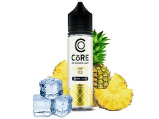 DINNER LADY CORE FLAVOUR SHOT PINEAPPLE ICE 20/60ml (ανανάς με πάγο) 5059362707695