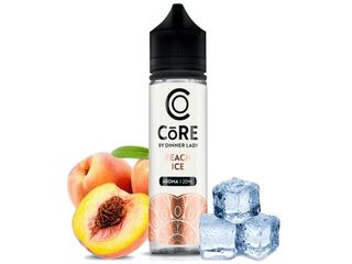 DINNER LADY CORE FLAVOUR SHOT PEACH ICE 20/60ml (ροδάκινο με πάγο) 5059362707688