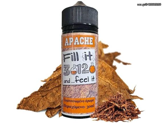 Atmos Lab APACHE Fill it & Feel it Shake and Vape 30/120ML (καπνικό) 5200705108543