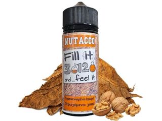 Atmos Lab NUTACCO Fill it & Feel it Shake and Vape 30/120ML (καπνικό και ξηροί καρποί) 5200705108567