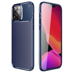 Θήκη Ancus AutoFocus Carbon Fiber για Apple iPhone 14 Pro Μπλε