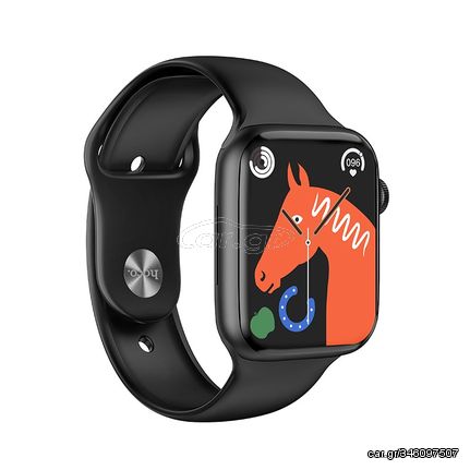 Smartwatch Hoco Y12 Sports IP67 1.96" IPS Screen με Δυνατότητα Κλήσεων Μαύρο