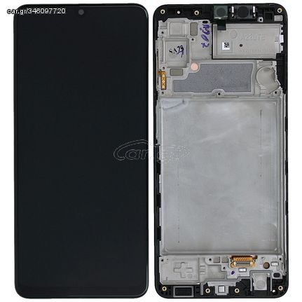 Οθόνη & Μηχανισμός Αφής Samsung SM-A225F Galaxy A22 Μαύρο OEM OLED με Frame