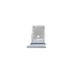 Βάση Κάρτας Sim Samsung SM-G906B Galaxy S22+ / SM-G901B Galaxy S22 Λευκό Original GH98-47086B