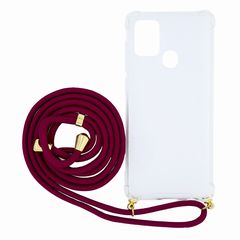 Θήκη Goospery Strap Case για Samsung Galaxy SM-A217F A21s Μπορντώ