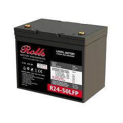 Μπαταρία LiFePO4 Rolls 25.6V R24-50 50Ah 1.26kWh