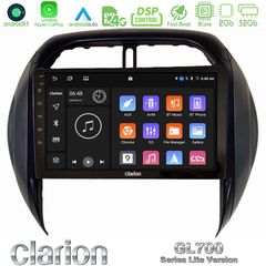 Clarion GL700 Lite Series 8Core Android11 2+32GB Toyota RAV4 2001-2005 (Auto A/C) Navigation Multimedia Tablet 9 Με Carplay & Android Auto | Pancarshop