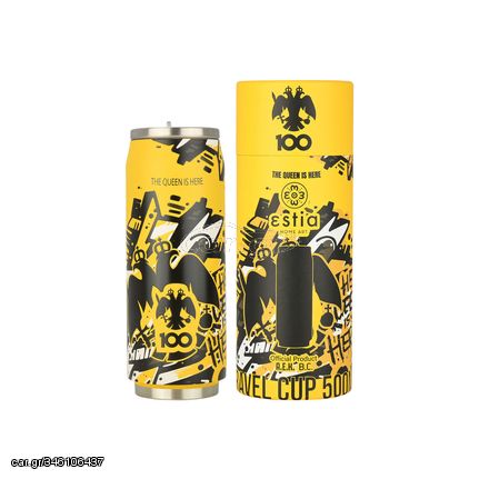 ESTIA ΘΕΡΜΟΣ TRAVEL CUP AEK BC EDITION THE QUEEN IS HERE 500ml