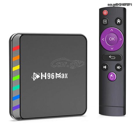 H96 TV Box Μax W2, 4K, S905W2, 4/32GB, WiFi 6, Bluetooth, Android 11