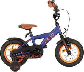 Explorer 12 Inch 20 cm Boys Coaster Brake Blue/Orange