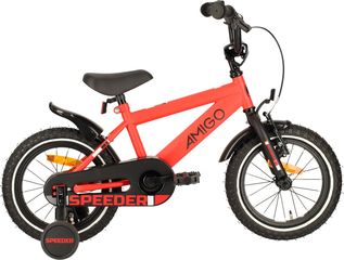 Speeder 14 Inch 24 cm Boys Coaster Brake Red/Black