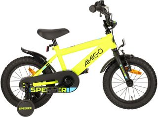 Speeder 14 Inch 24 cm Boys Coaster Brake Yellow/Black